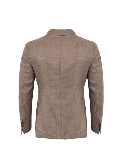 Giacca doppiopetto in misto lana, seta e lino L.B.M. 1911 | 62265 26863